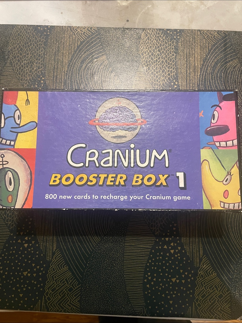 Booster Box 1 - Purple Card Expansion Pack Cranium opened